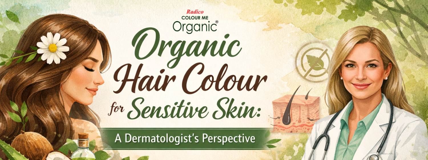 Organic Hair Colour for Sensitive Skin